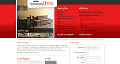 Desktop Screenshot of apartamenthania.pl